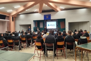 Παρουσίαση της εταιρείας Milkplan στους μαθητές/τριες της Α’ Λυκείου του ΕΠΑΛ ΛΑΓΚΑΔΑ