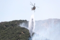 Μαίνεται η φωτιά στο Δερβένι Θεσσαλονίκης - Ήχησε το 112, ισχυροί άνεμοι στην περιοχή