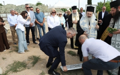 Μπήκαν τα θεμέλια για την κατασκευή νέου σύγχρονου Νηπιαγωγείου στον Δρυμό